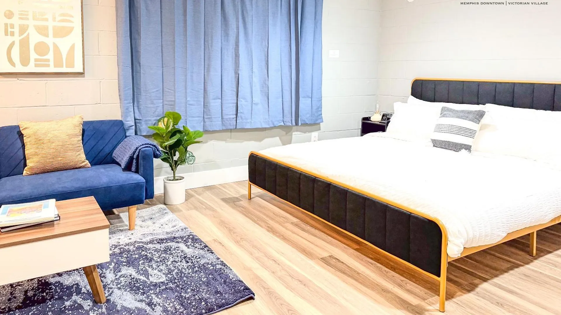 Apartment Ferienwohnung The Moose #12 - Brand New Modern Luxe Loft With Free Parking, King Bed & Fast Wifi Memphis